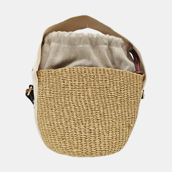 Special Material Shoulder Bag Brown