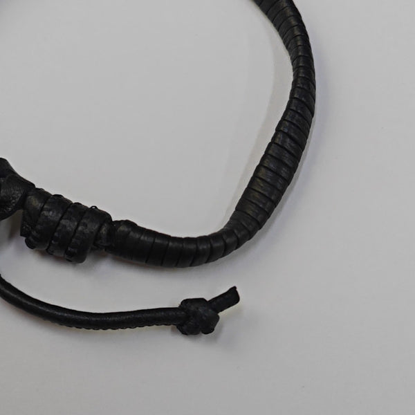 Leather Black Bracelet