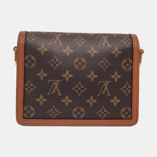 DAUPHINE Mini Coated Canvas Brown