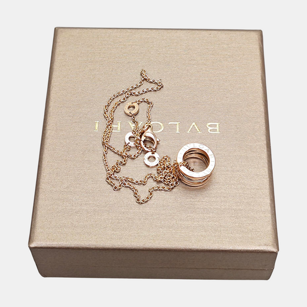 B.ZERO1 18k Rose Gold Necklace