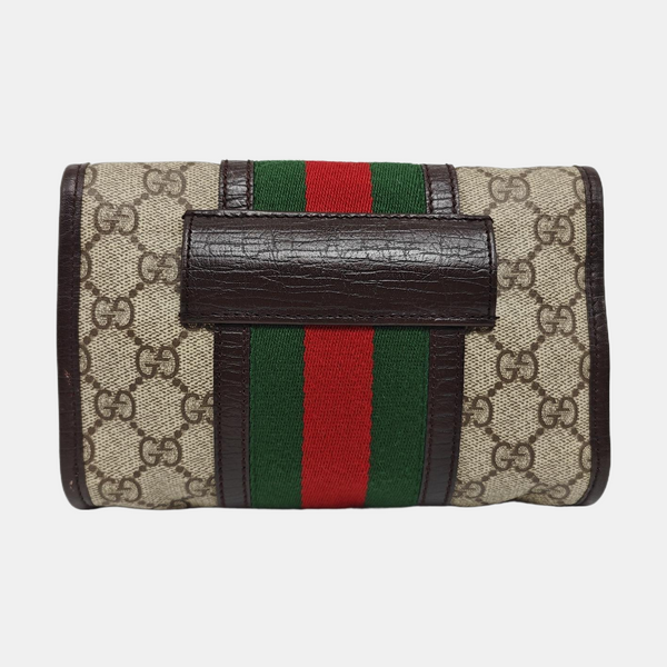Coated Canvas Belt Bag Beige