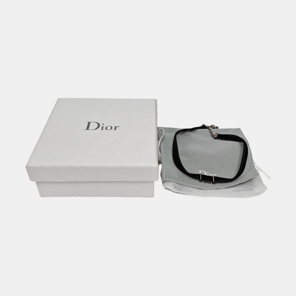 Dio(r)evolution Fabric Black Necklace