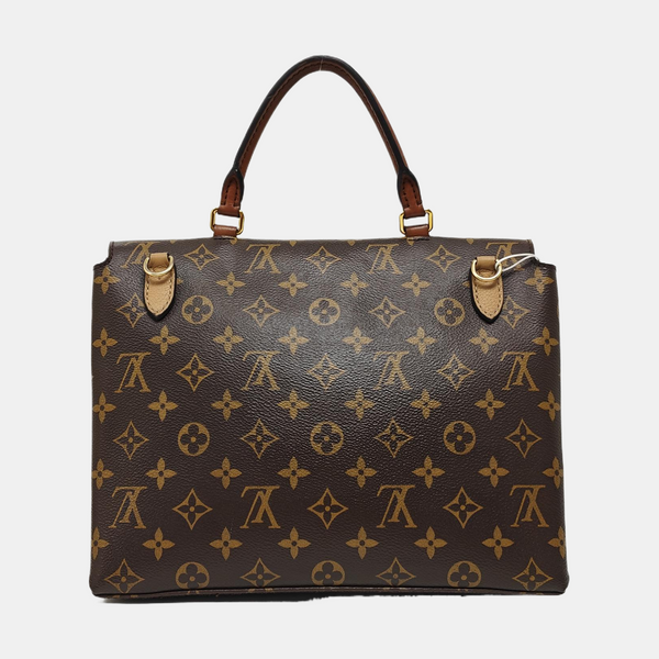 MARIGNAN Monogram Coated Canvas Brown