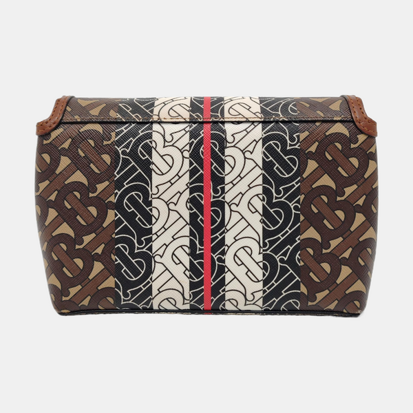 Crossbody Bag Coated Canvas Multicolor