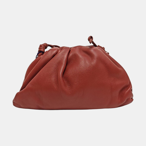 The Pouch Mini Calfskin Red