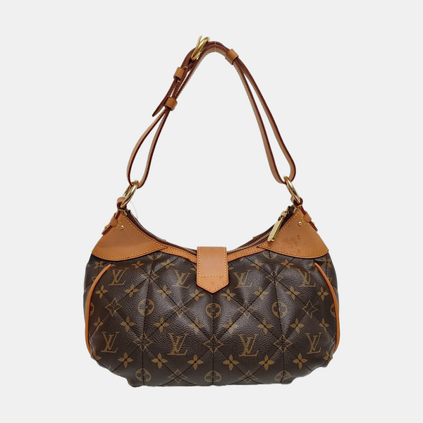 ETOILE CITY PM Monogram Coated Canvas Brown