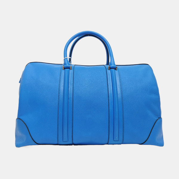 Calfskin Shoulder Bag Blue