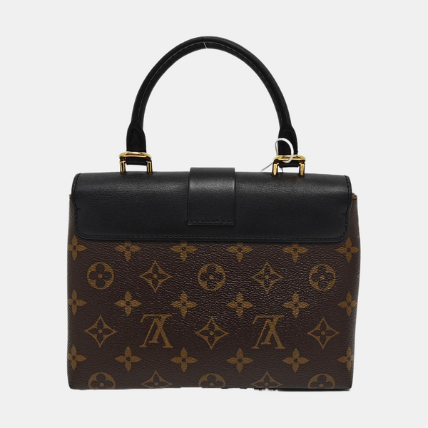 LOCKY BB Monogram Coated Canvas Brown