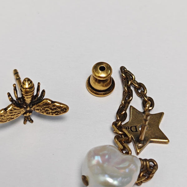 Metal Gold Earrings