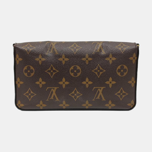 FÉLICIE Monogram Coated Canvas Brown