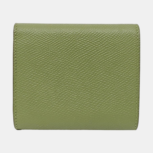 Calfskin Wallet Small Green