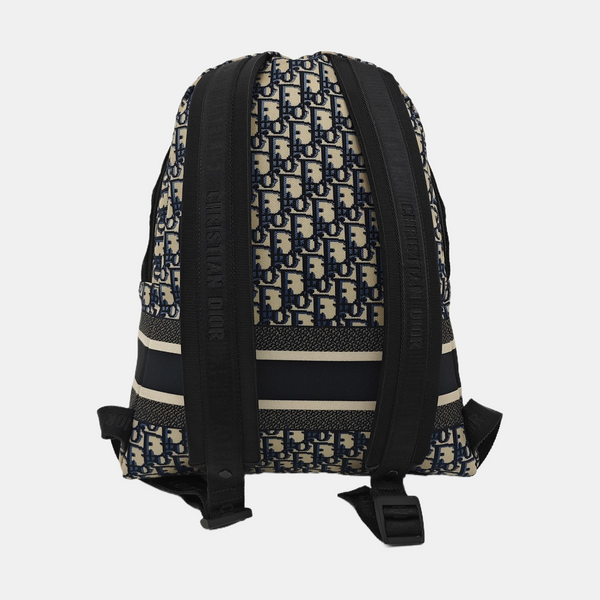 Diortravel Oblique Canvas Blue