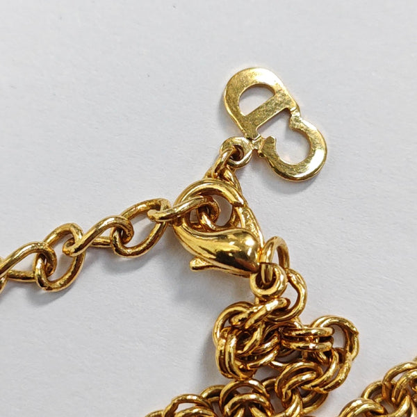 Petit CD Metal Gold Necklace