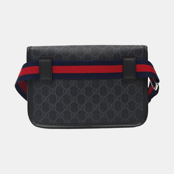 Neo Vintage Monogram Coated Canvas Black