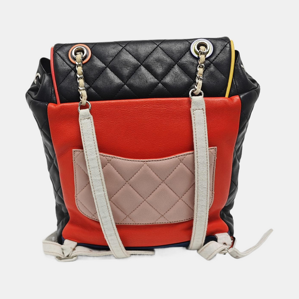 Authenticated pre-owned URBAN SPIRIT Small Quilted Lambskin Black - Backpack at Looply