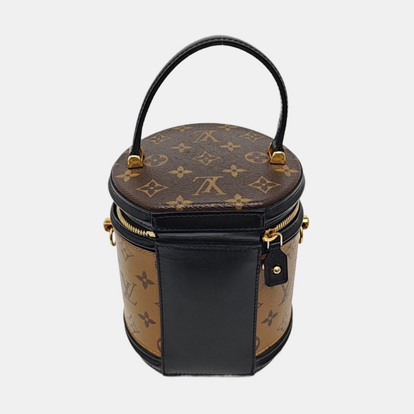 CANNES PM Monogram Coated Canvas Brown