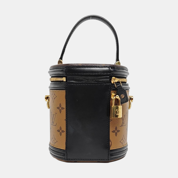 CANNES PM Monogram Coated Canvas Brown