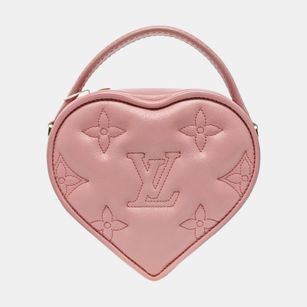 Quilted, Monogram Calfskin Pink