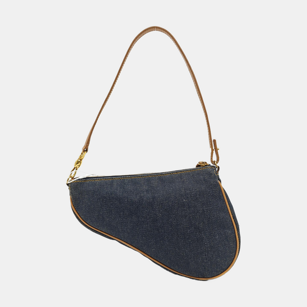 Saddle Mini Canvas Blue