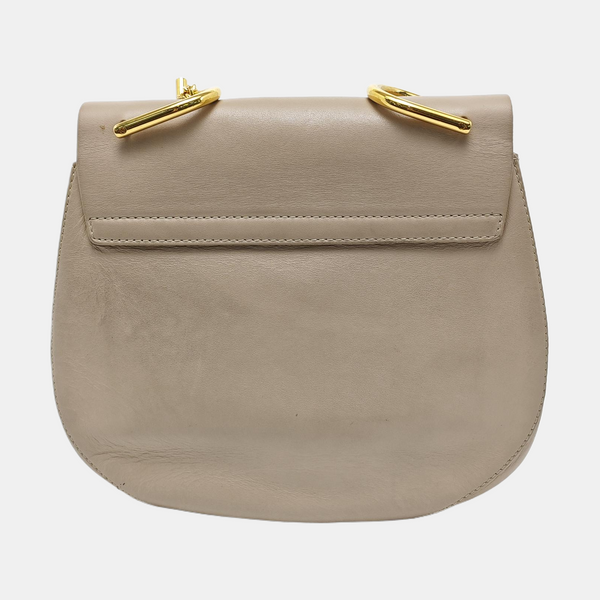 Drew Medium Calfskin Gold