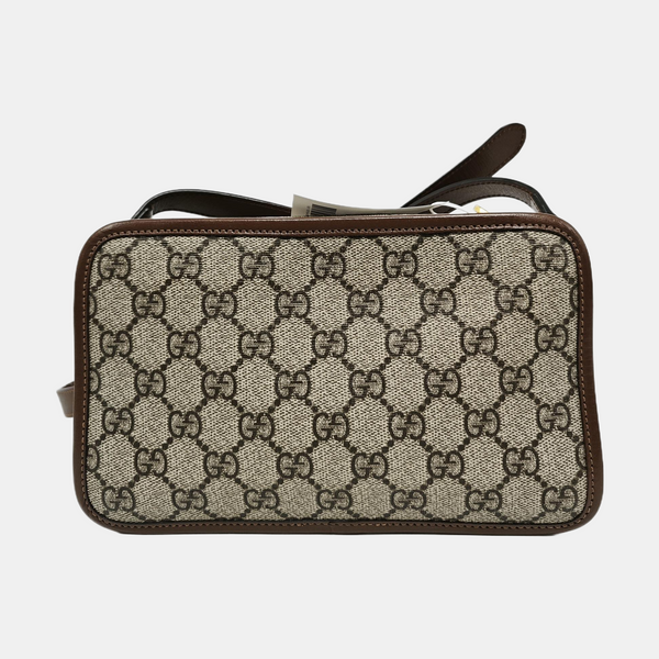 Bree Monogram Coated Canvas Beige