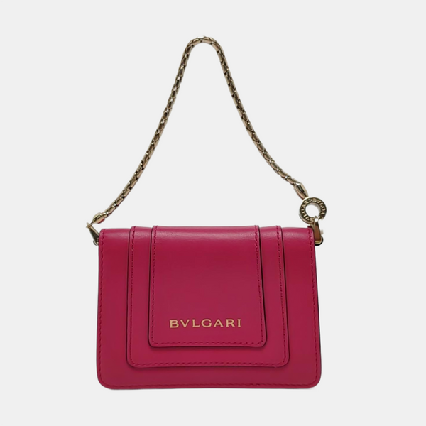 SERPENTI FOREVER Piel de becerro acolchada roja