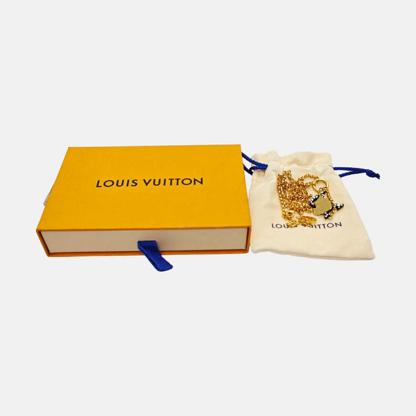 LV ICONIC Metal Gold Necklace