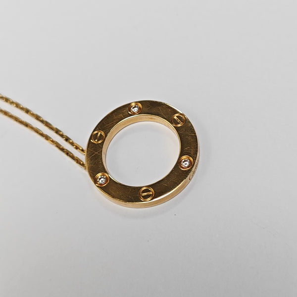 LOVE 18k Gold Necklace