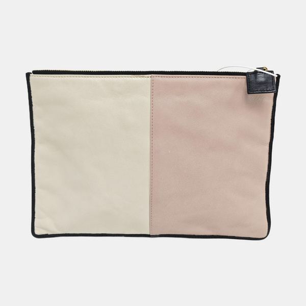 Calfskin Clutch Multicolor