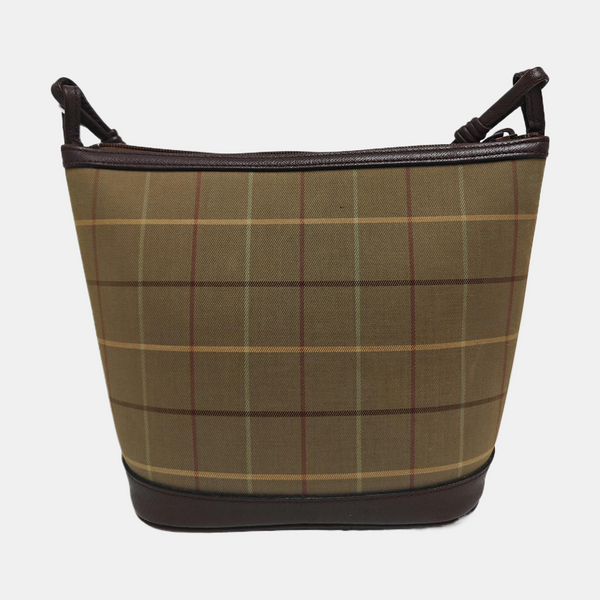 Canvas Bucket Bag Green