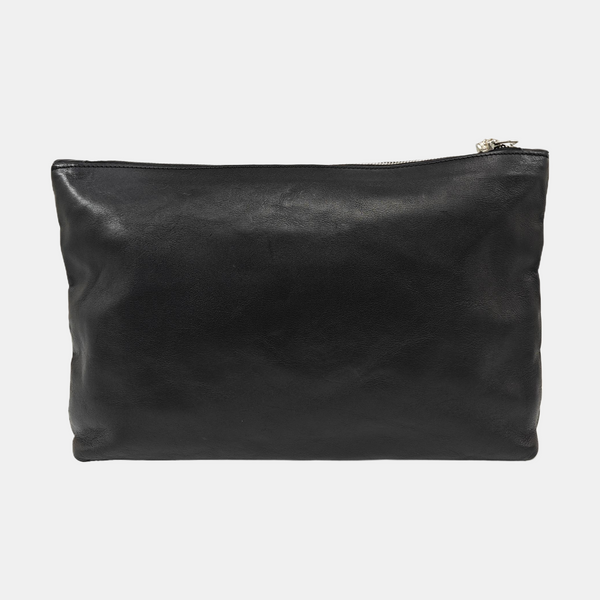 Calfskin Clutch Black