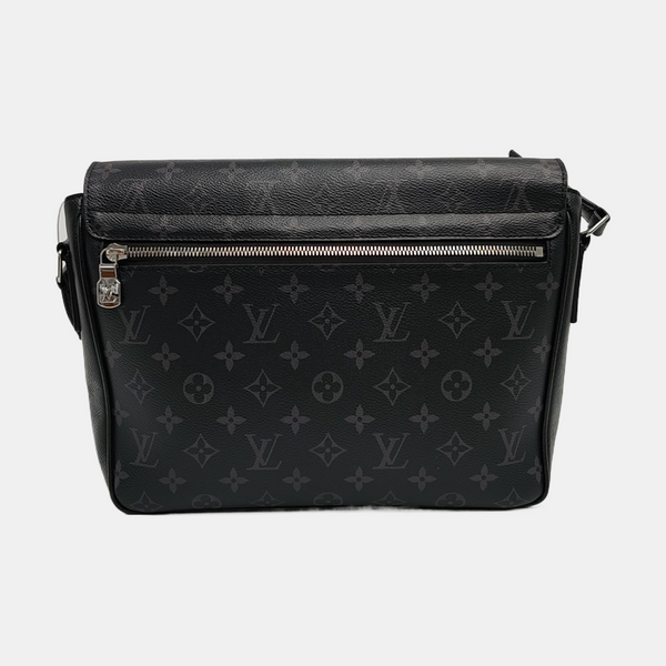 TAIGARAMA Monogram Coated Canvas Black