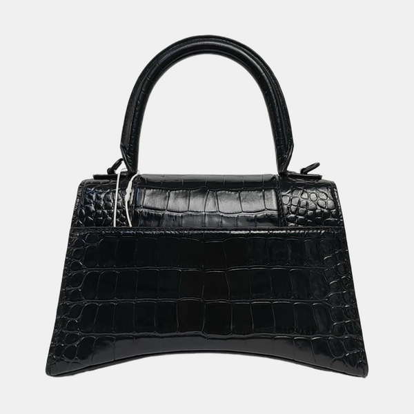 Hourglass S Calfskin Black