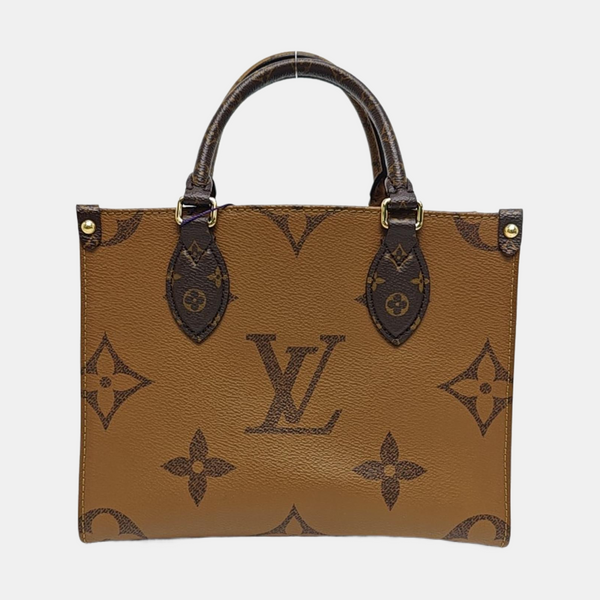 ONTHEGO PM Monogram Coated Canvas Brown