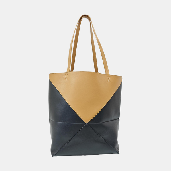 Puzzle Fold Medium Calfskin Multicolor