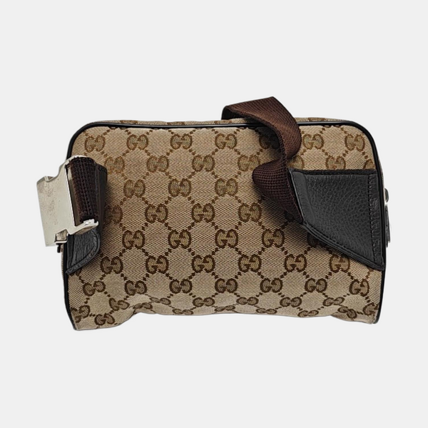 GG Supreme Monogram Canvas Brown