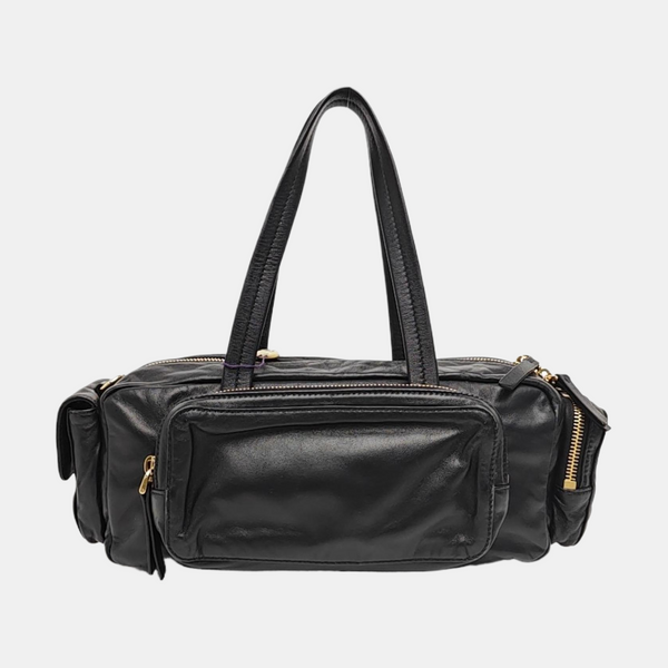 Pocket Lambskin Black