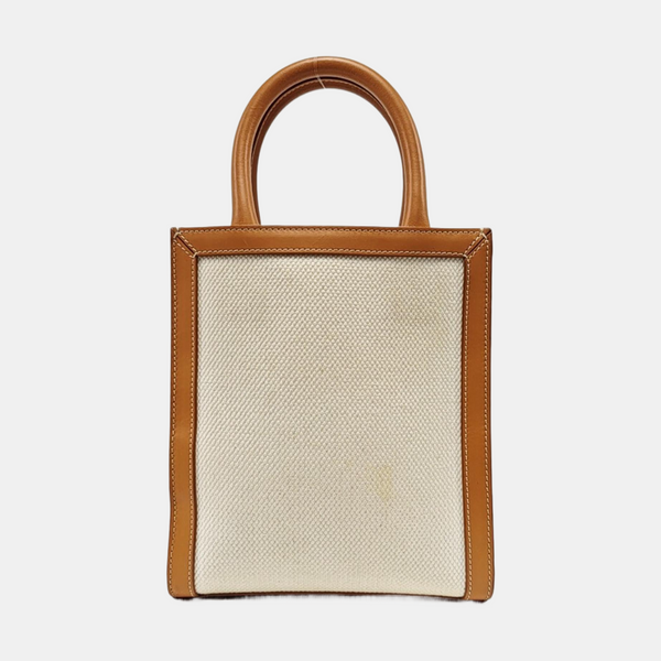 CABAS CELINE Mini Canvas White