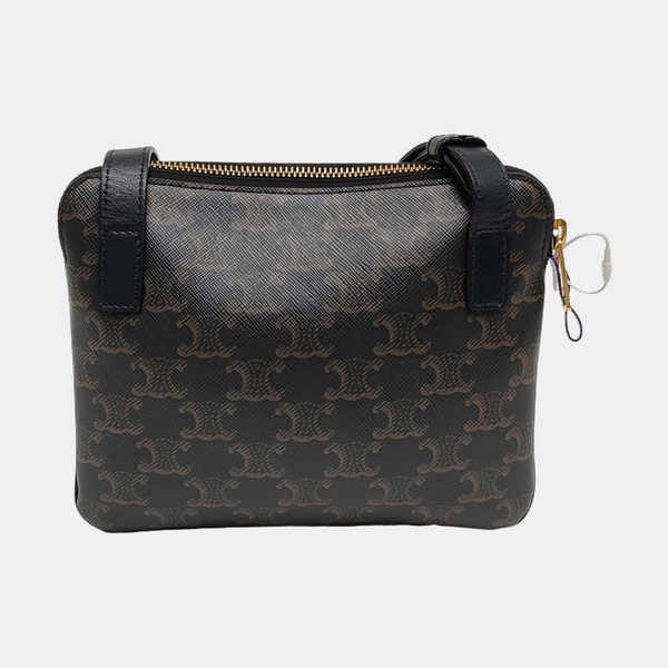 Coated Canvas Small Brown