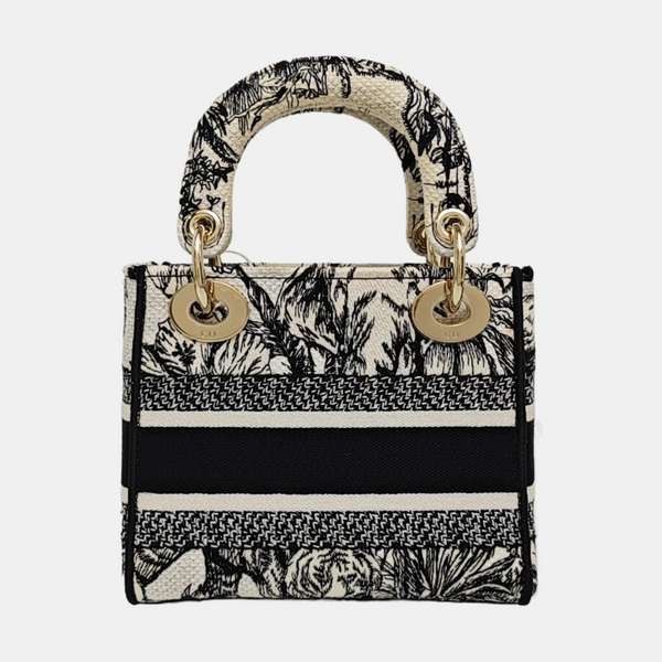 Lady Dior Mini Canvas Multicolor
