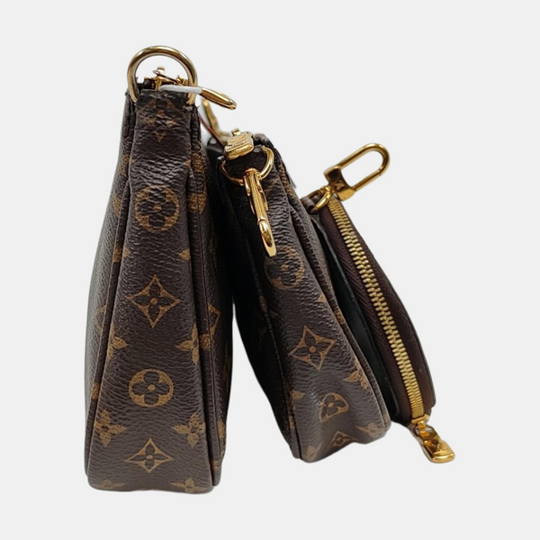 MULTI Monogram Coated Canvas Brown