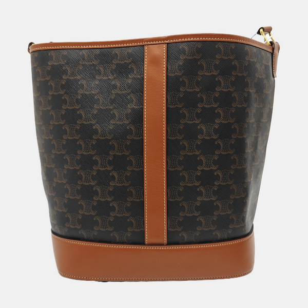 TRIOMPHE CANVAS Medium Coated Canvas Brown