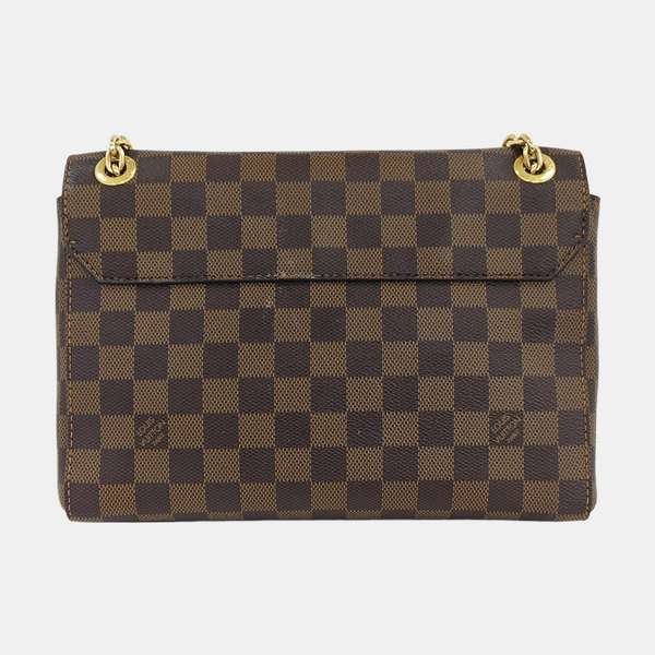 VAVIN PM Damier Ebene Coated Canvas Brown