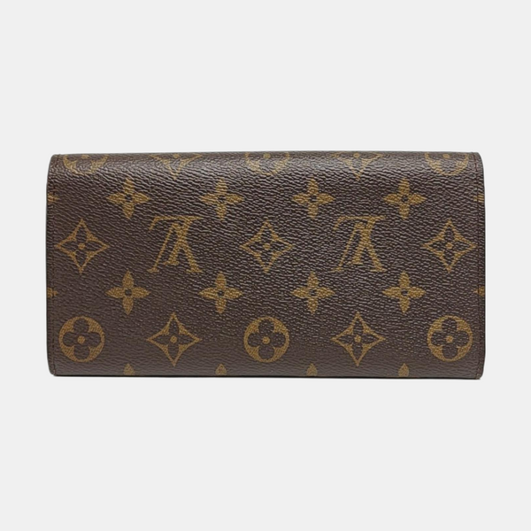 EMILIE Monogram Coated Canvas Brown