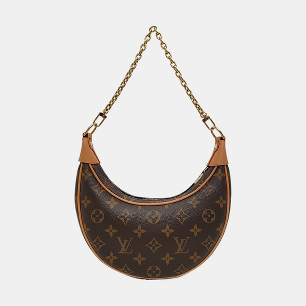 LOOP Monogram Coated Canvas Brown