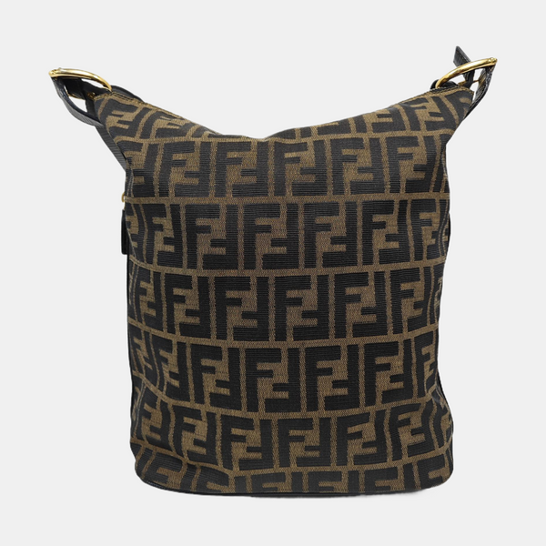 Canvas Shoulder Bag Brown