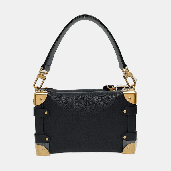 SIDE TRUNK PM Calfskin Black
