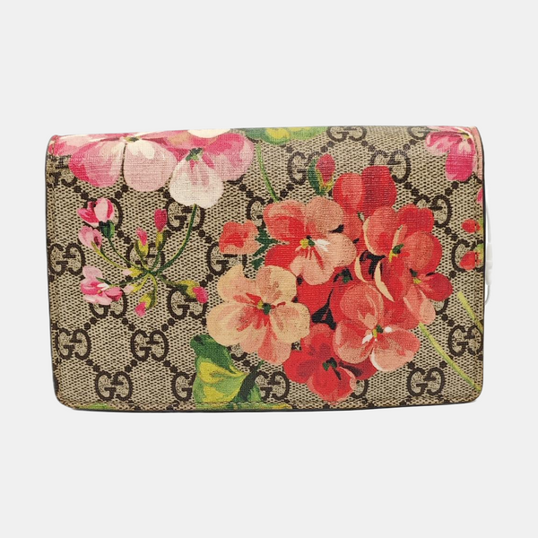 Dionysus Super Mini Monogram Coated Canvas Beige
