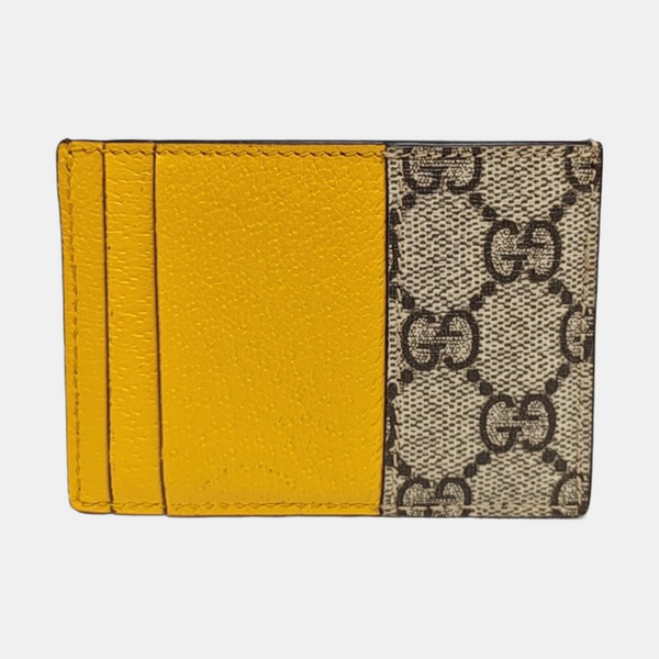 Neo Vintage Monogram Coated Canvas Brown Card Holder