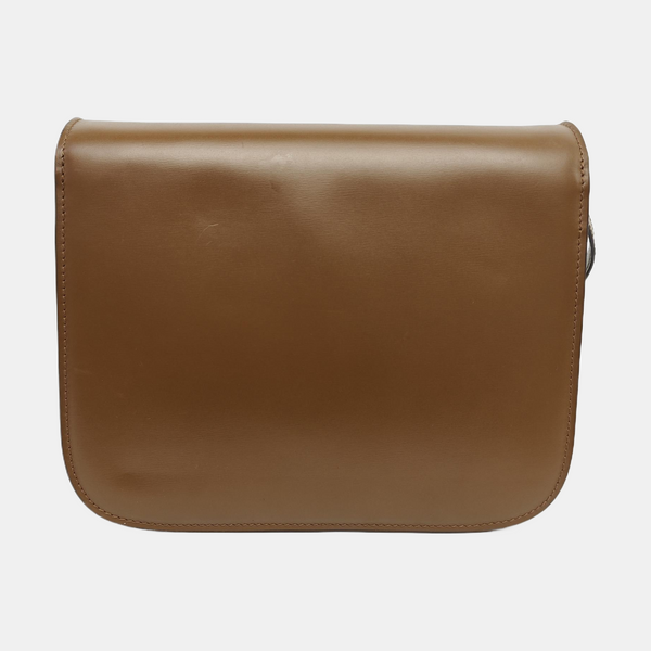 CLASSIC BOX Medium Calfskin Brown